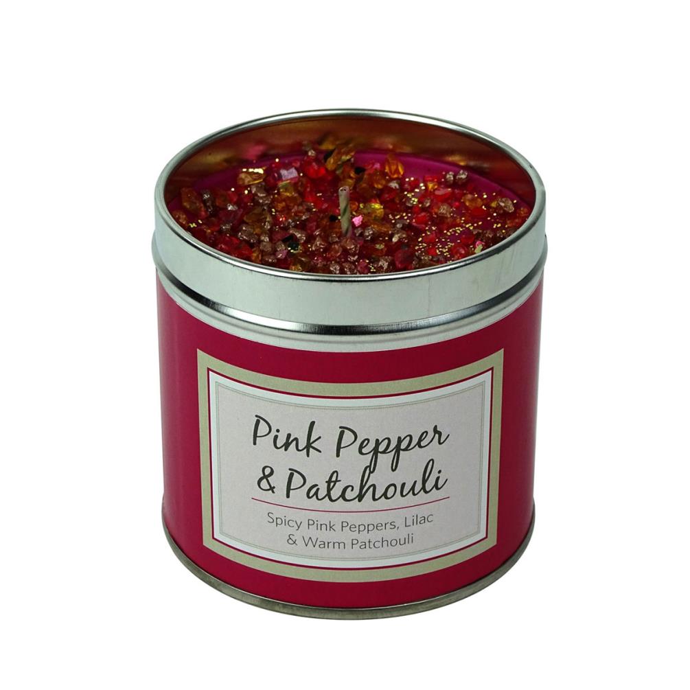 Best Kept Secrets Pink Pepper & Patchouli Tin Candle £8.99